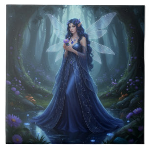 Beautiful September Sapphire Fairy Fliese