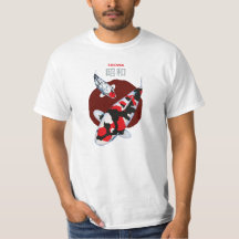 Beautiful Showa Koi Fish T - Shirt - Elegant