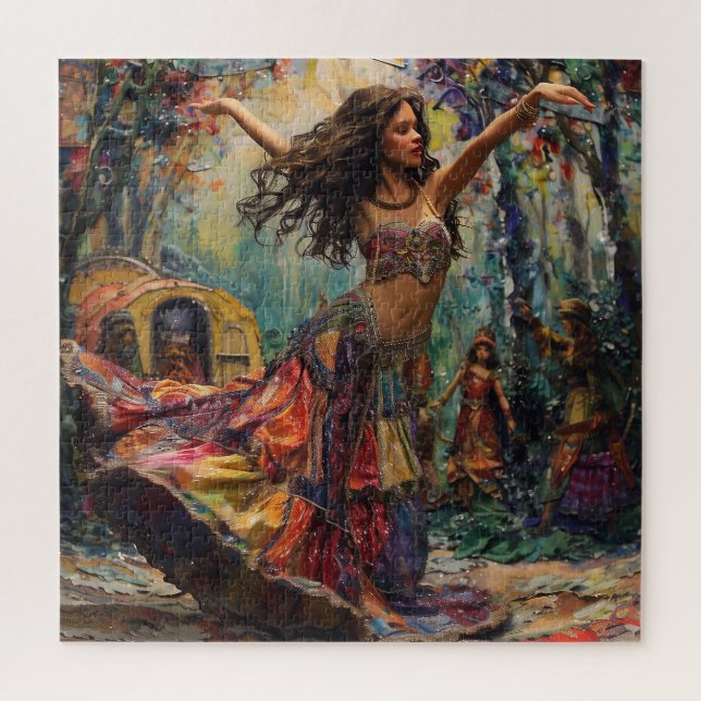 Beautiful Sinti und Roma Dancer (Vertikal)