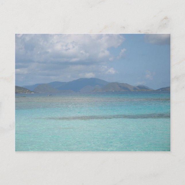 Beautiful St. Thomas Postkarte (Vorderseite)