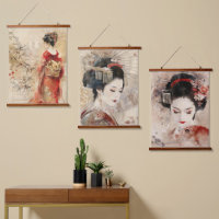 Beautiful Stehend Geisha