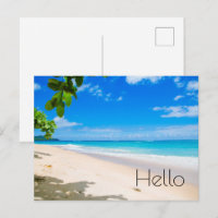 Beautiful Sunny Tropical Beach Foto