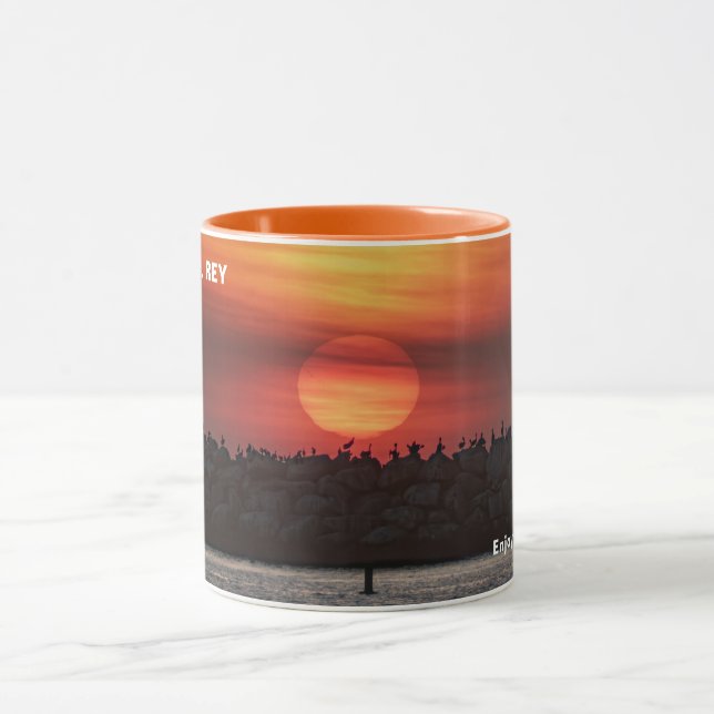Beautiful Sunset Colors - Marina Del Rey, CA Tasse (Zentrum)