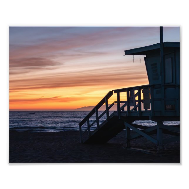 Beautiful Sunset - Marina Del Rey, CA Fotodruck (Vorne)