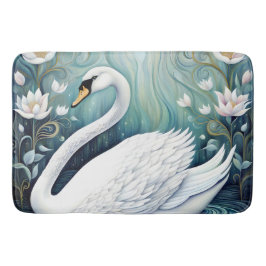 Beautiful Swan Badematte