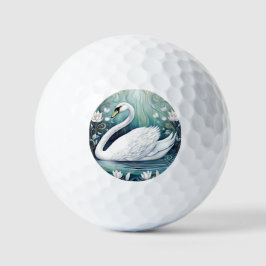 Beautiful Swan Golfball
