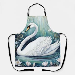 Beautiful Swan Schürze