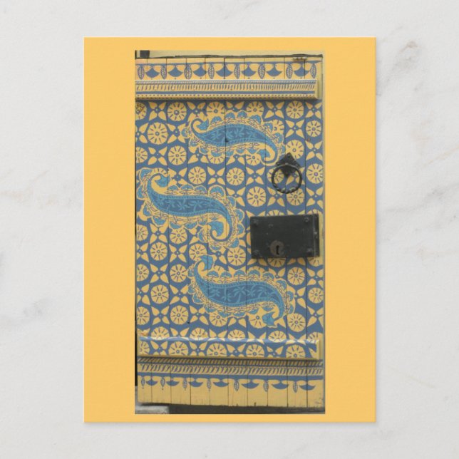 Beautiful Tallinn, Estland Türe Postkarte (Vorderseite)