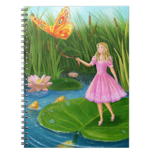 Beautiful Thumbelina Notizblock