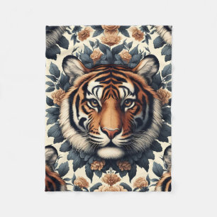 Beautiful Tiger Fleecedecke