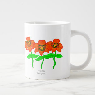 Beautiful Tiger Lilies Jumbo Tasse