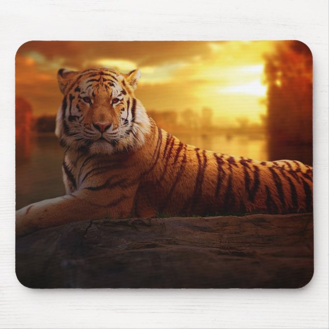 Beautiful Tiger Mousepad (Vorne)
