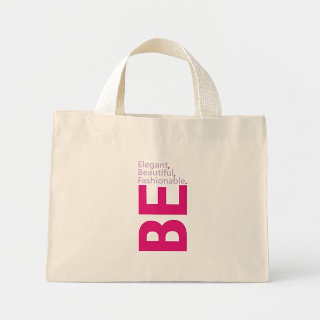 Beautiful Tote Bag Mini Stoffbeutel (Vorne)