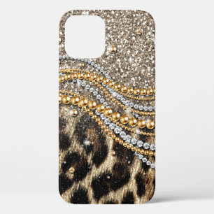 Beautiful Trendy Leopard Imitate Animal Print Case-Mate iPhone Hülle