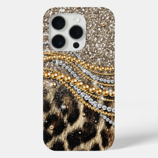 Beautiful Trendy Leopard Imitate Animal Print Case-Mate iPhone Hülle