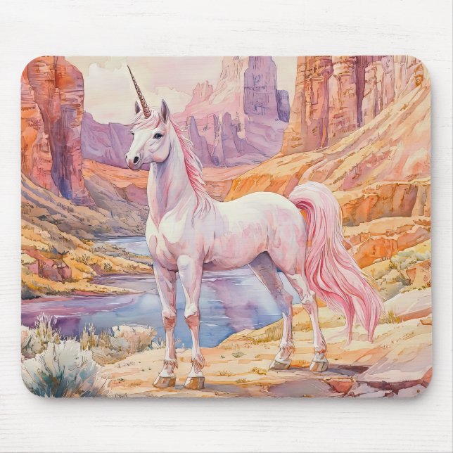 Beautiful Unicorn Mousepad (Vorne)