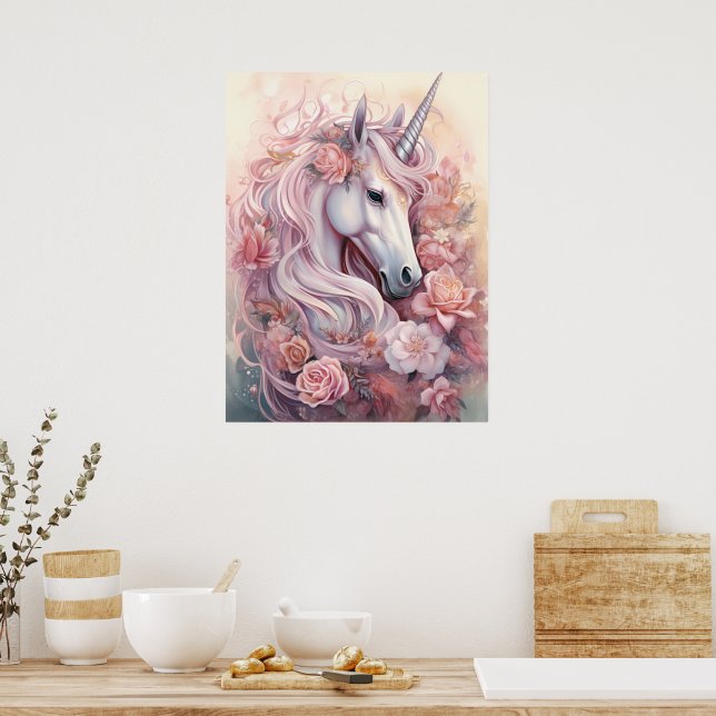 Beautiful Unicorn Poster (Küche)