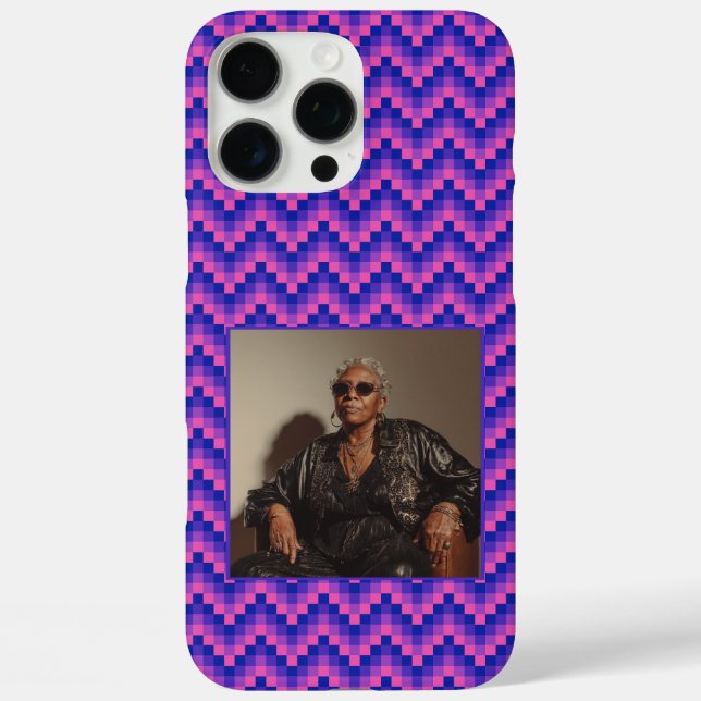 Beautiful Valentine Gifts For Her Geometric Motif  iPhone 16 Pro Max Hülle (Rückseite)