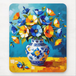 Beautiful Vase of Flowers  Mousepad