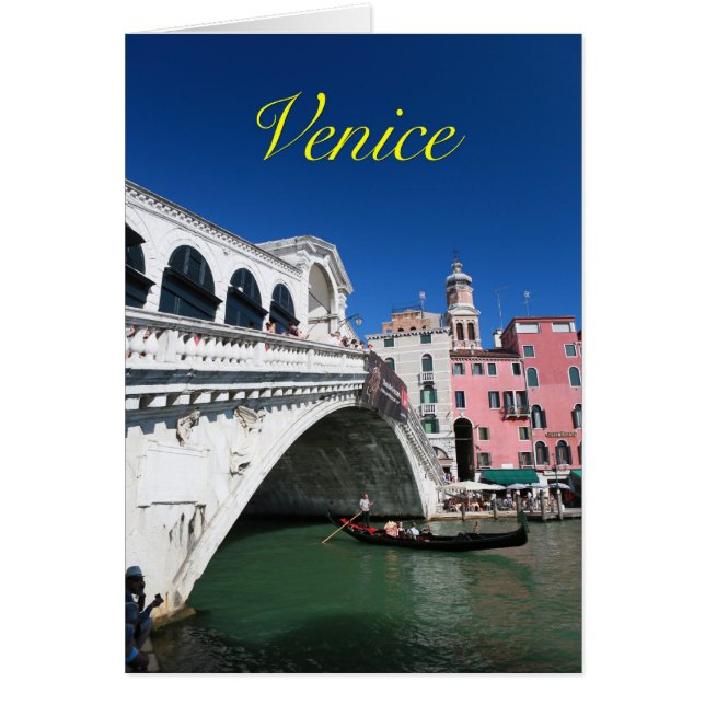Beautiful Venice, Rialto Bridge (Devant)