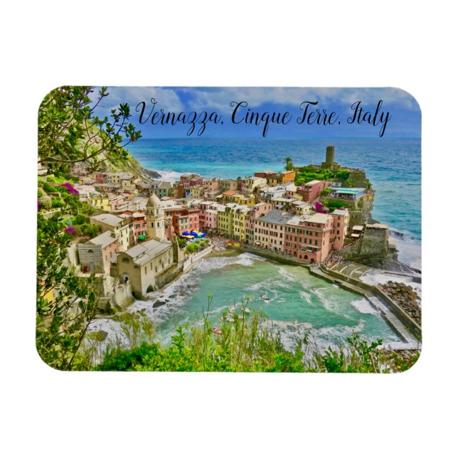 Beautiful Vernazza, Italy Magnet (Horizontal)