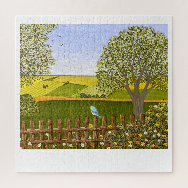 Beautiful View Large Jigsaw Puzzle (Vertikal)