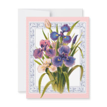 Beautiful Vintag Iris Bouquet Geburtstag