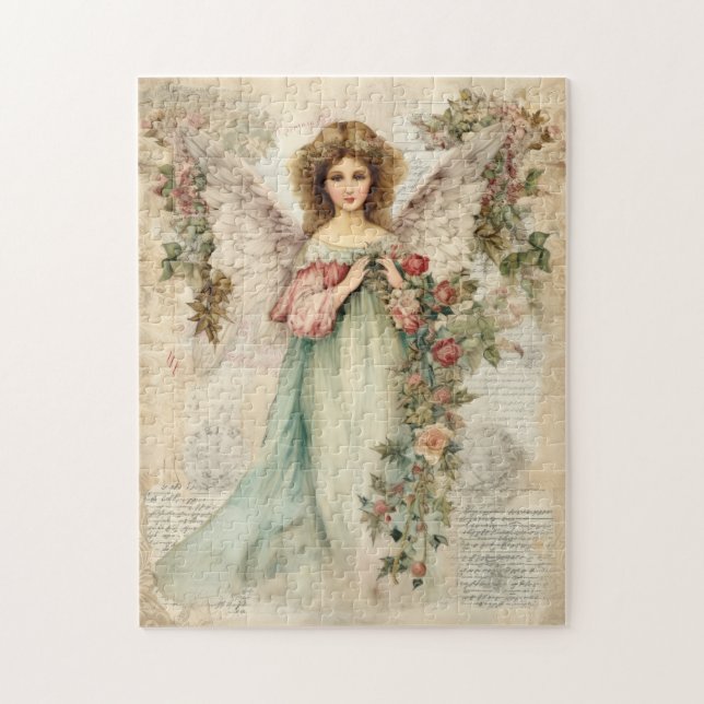 Beautiful Watercolor Angel (Vertikal)
