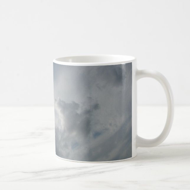 Beautiful White Fluffy Clouds Coffee Tasse (Rechts)