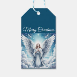 Beautiful White Guardian Angel Geschenkanhänger