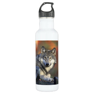 Beautiful Wolf Trinkflasche