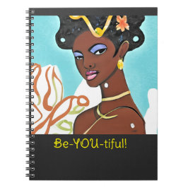 Beautiful you Spiral Foto Notebook Notizblock