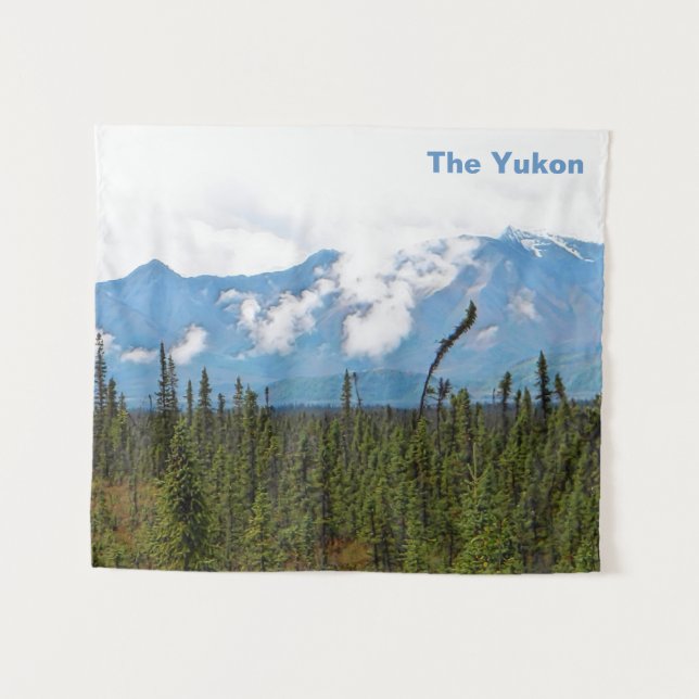 Beautiful Yukon Wandteppich (Vorderseite (Horizontal))