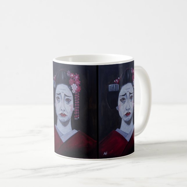 Beautifully Sad Painting by Alfred Fox Kaffeetasse (VorderseiteRechts)