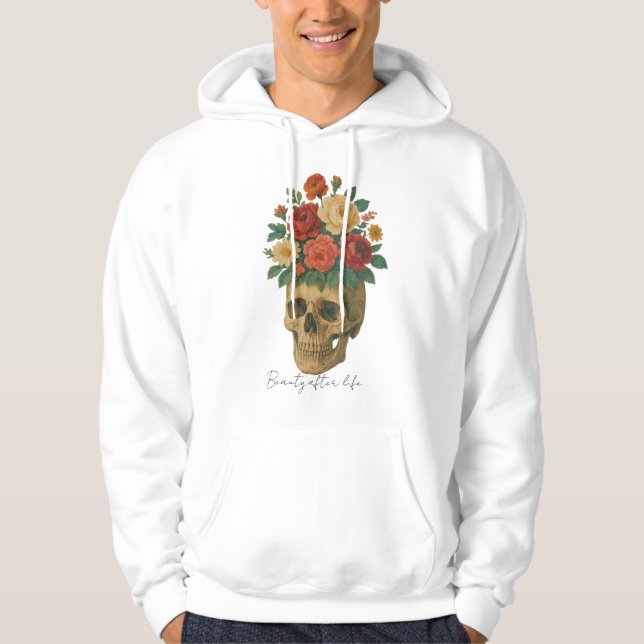 Beauty after life hoodie (Vorderseite)