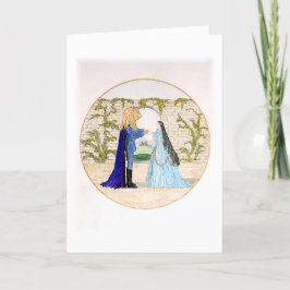 "Beauty and the Beast" Dankeskarte