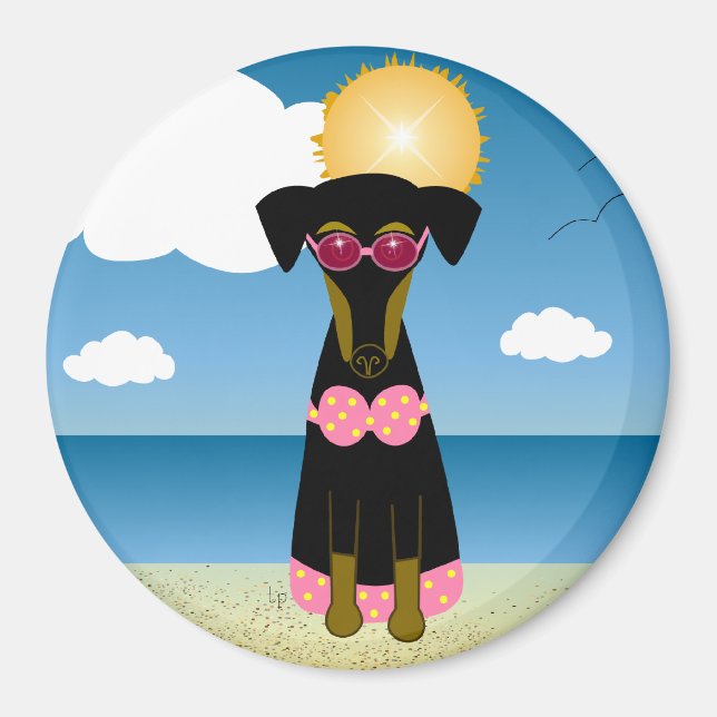 Beauty Baden Magnet (Vorne)