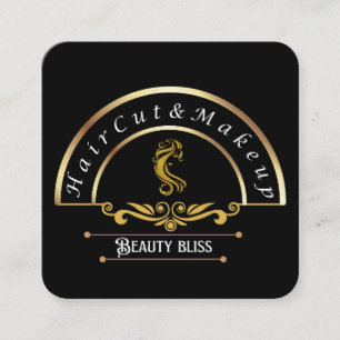 Beauty Business Card Quadratische Visitenkarte