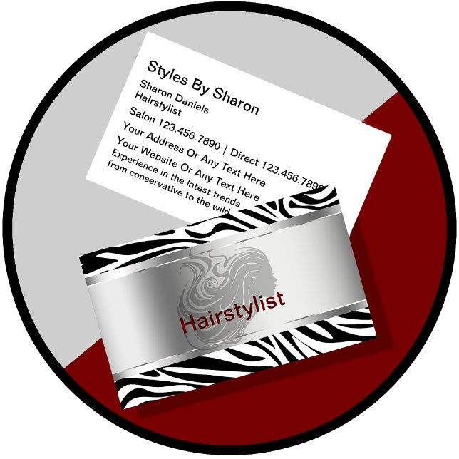 Beauty Business Cards Visitenkarte (Von Creator hochgeladen)