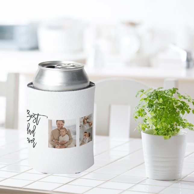 Beauty Collage Foto Bester Vater je Geschenk Dosenkühler (Von Creator hochgeladen)