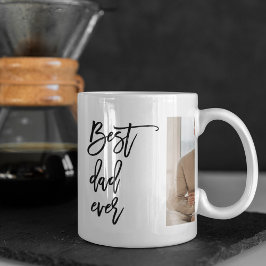 Beauty Collage Foto Bester Vater je Geschenk Kaffeetasse