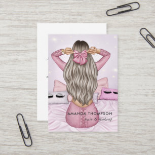 Beauty Fashion Business Card Visitenkarte