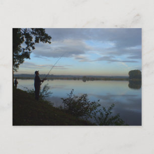 Beauty-Fischerei Postkarte