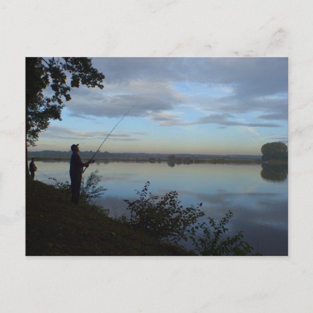 Beauty-Fischerei Postkarte (Vorderseite)