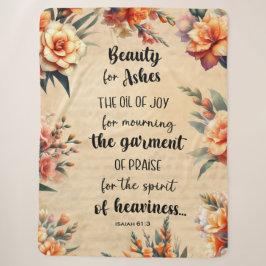 Beauty For Ashes, Isaiah 63:1, Christlich Sherpadecke