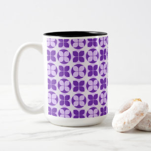Beauty Geometric Zweifarbige Tasse