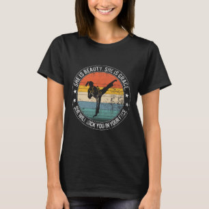 Beauty Grace Sie wird Ihr Gesicht Kampfkünste Ka T-Shirt