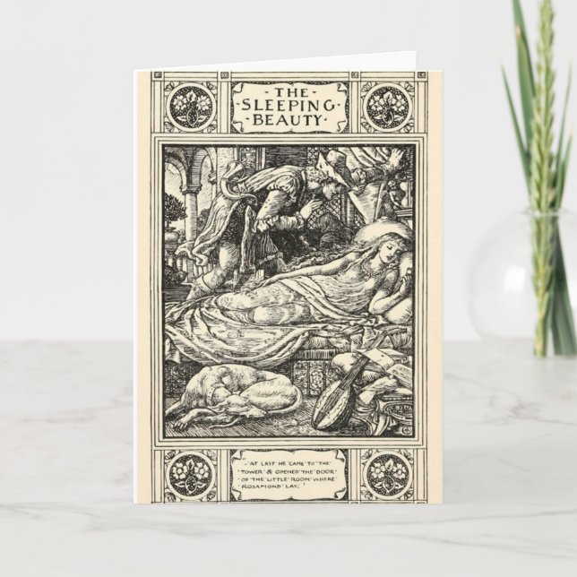 Beauty-Grußkarte Karte (Vorderseite)