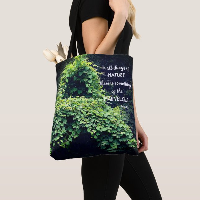 Beauty In Nature Vines Inspirational Quote  Tasche (Von Nahem)