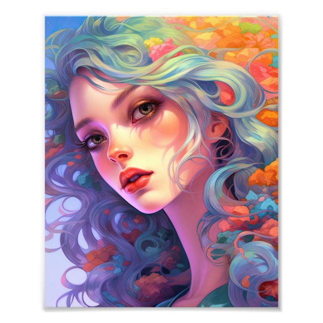 Beauty Lady Fotodruck (Vorne)